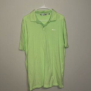 Black Clover Live Lucky Comfort Golf Polo - Green - XL.  Y